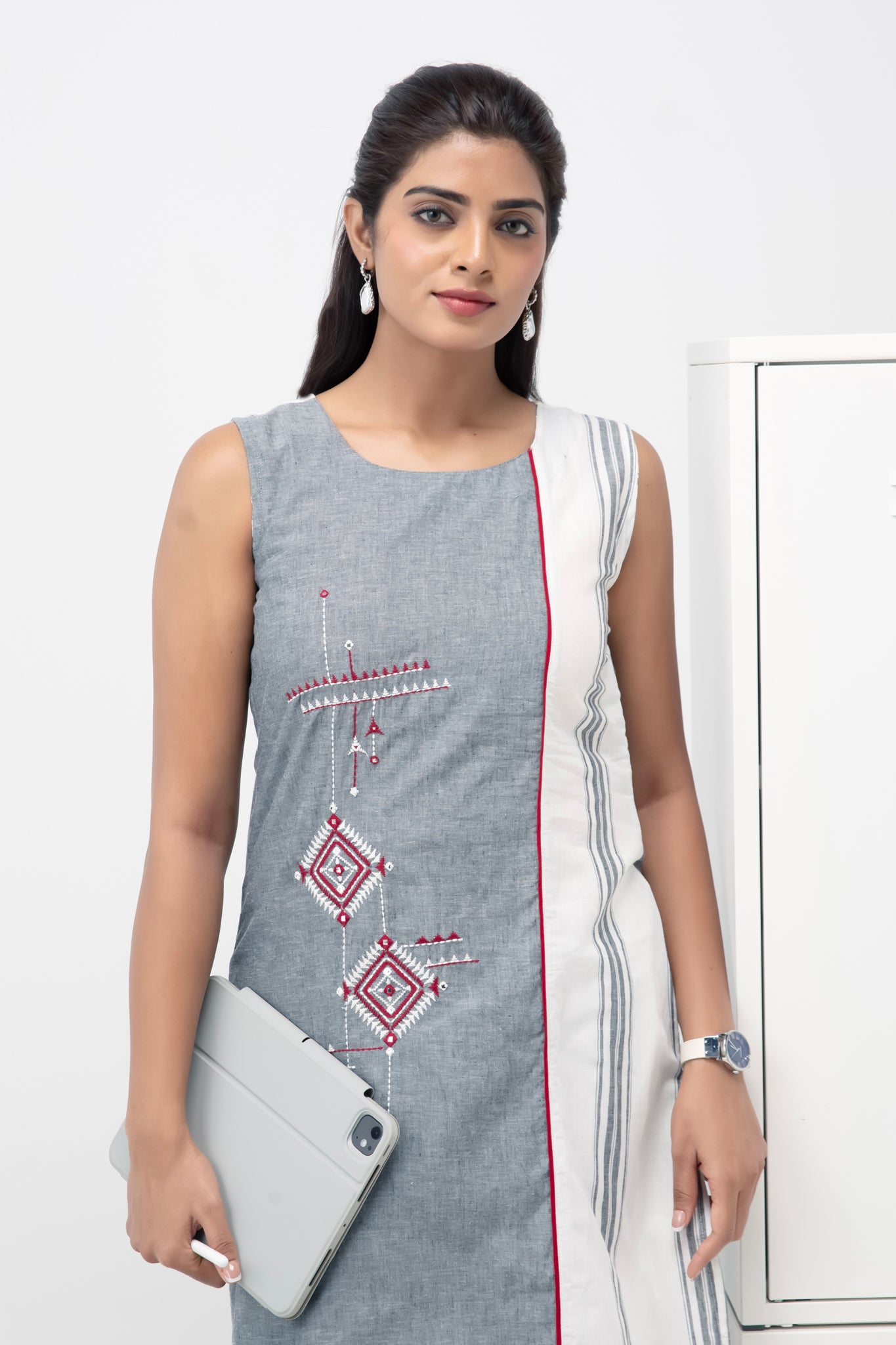 Workwear Gray Kurta
