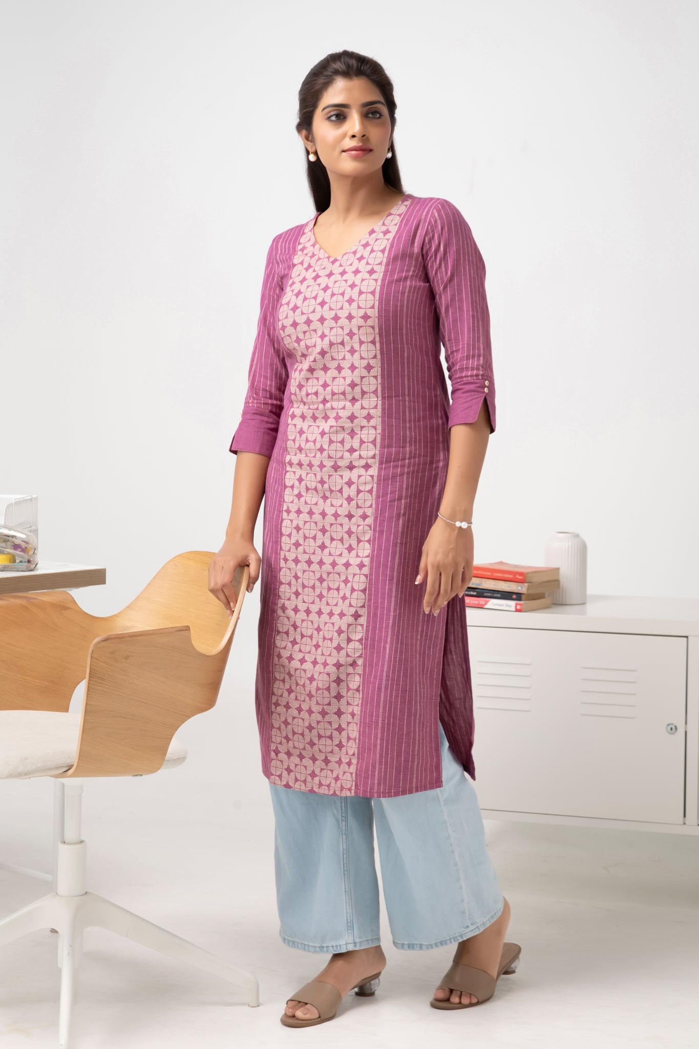Workwear Pink Kurta