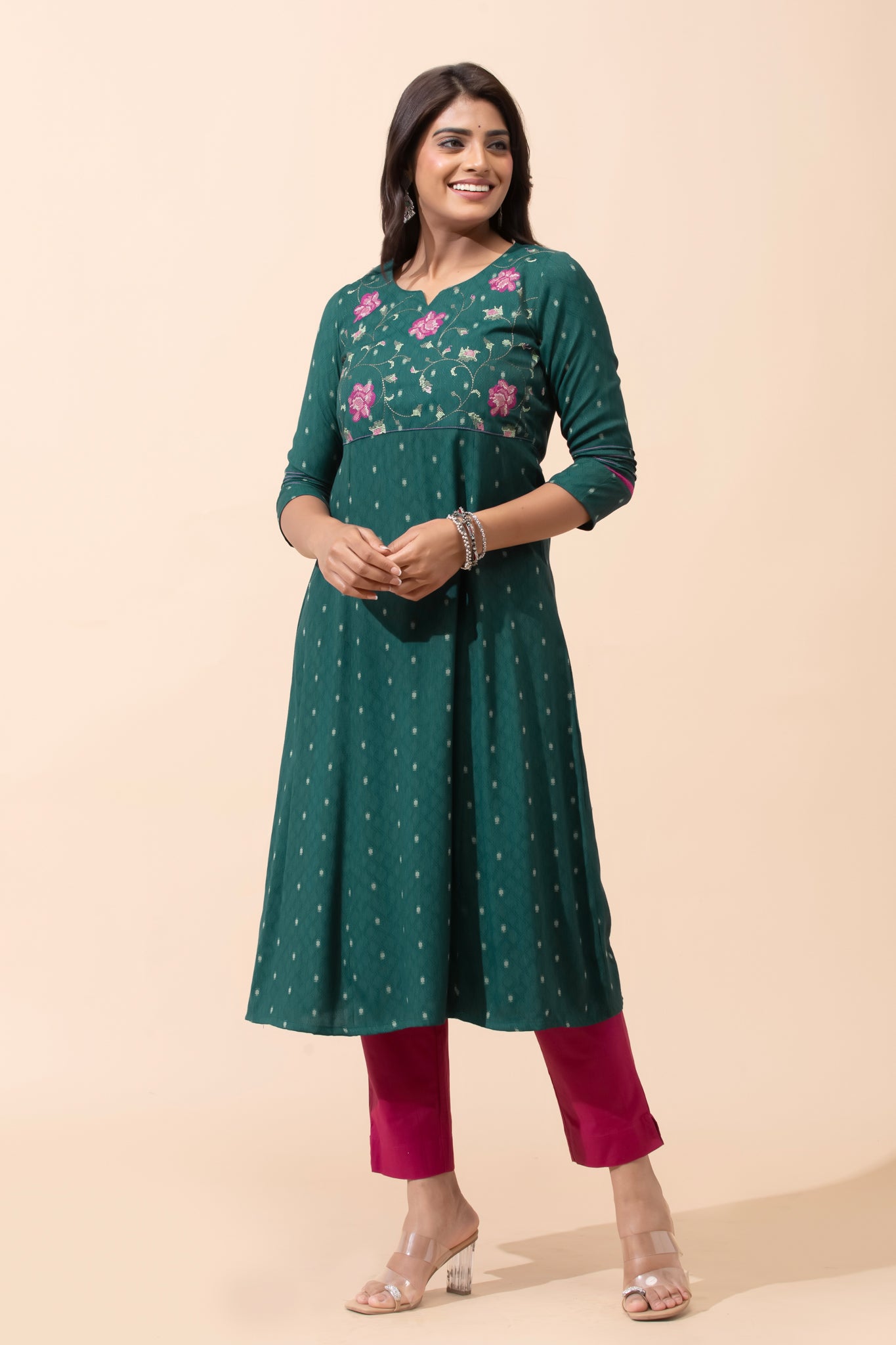 Workwear Green Kurta
