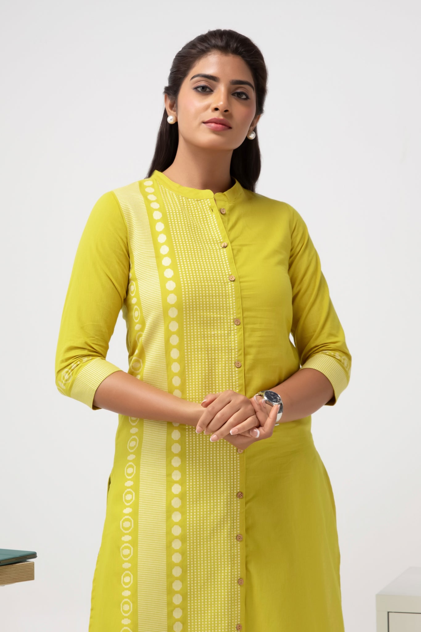 Workwear Yellow Kurta