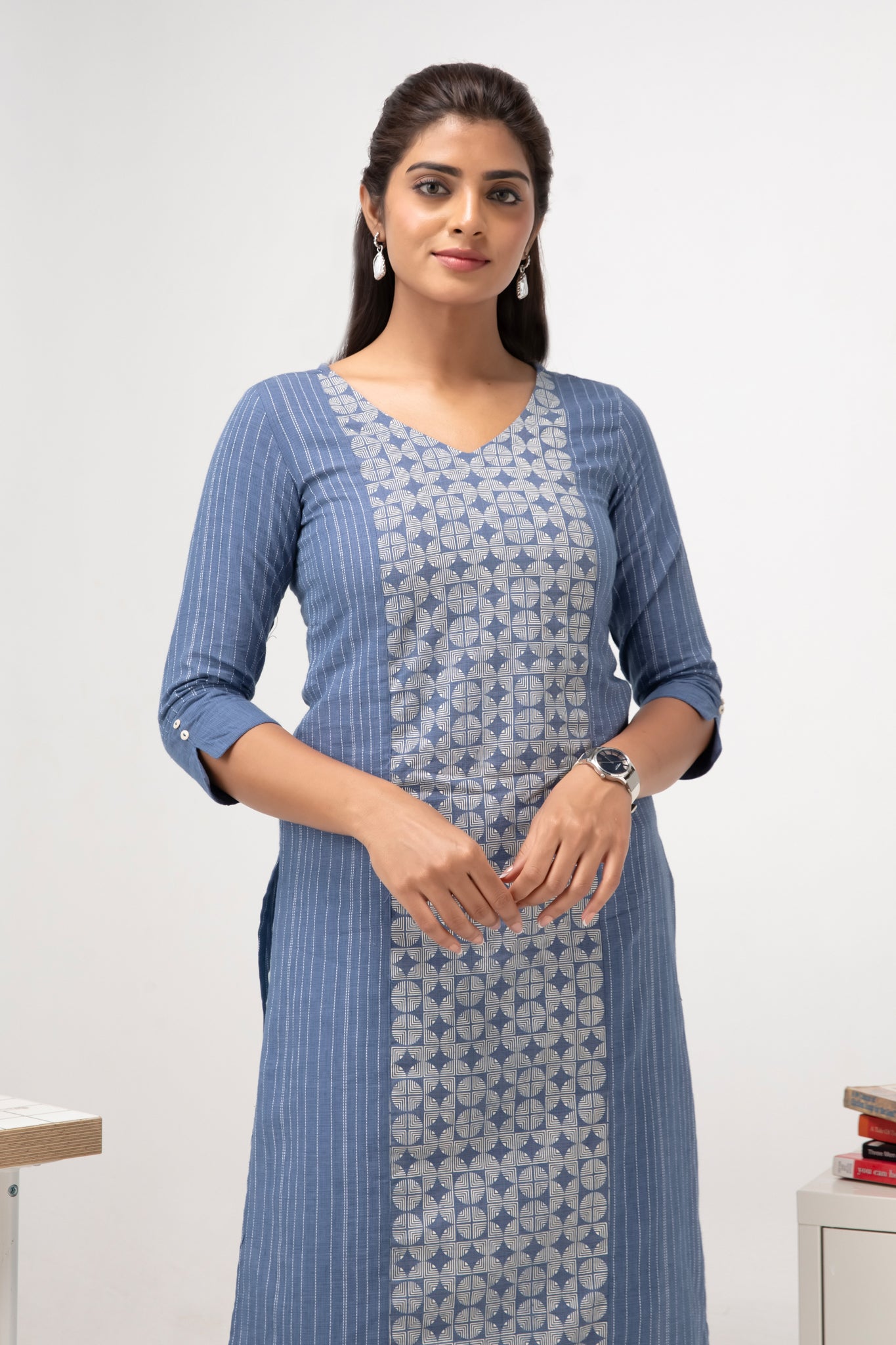 Workwear Blue Kurta
