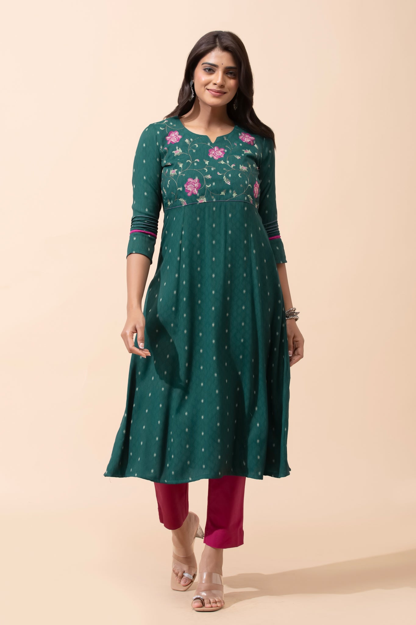 Workwear Green Kurta