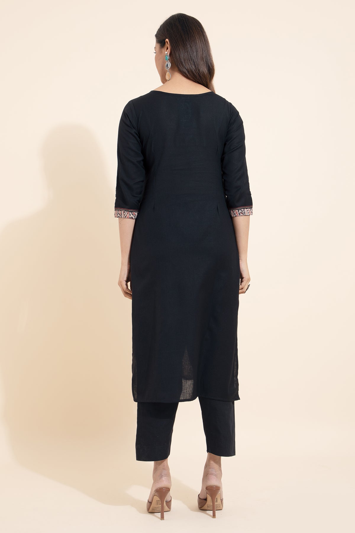 Black kurta women