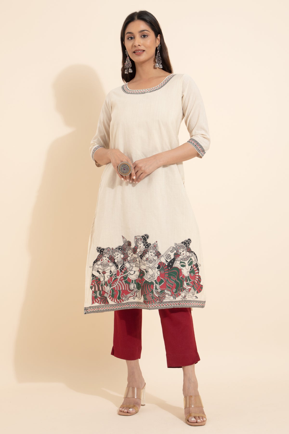  Krishna printed kurta online