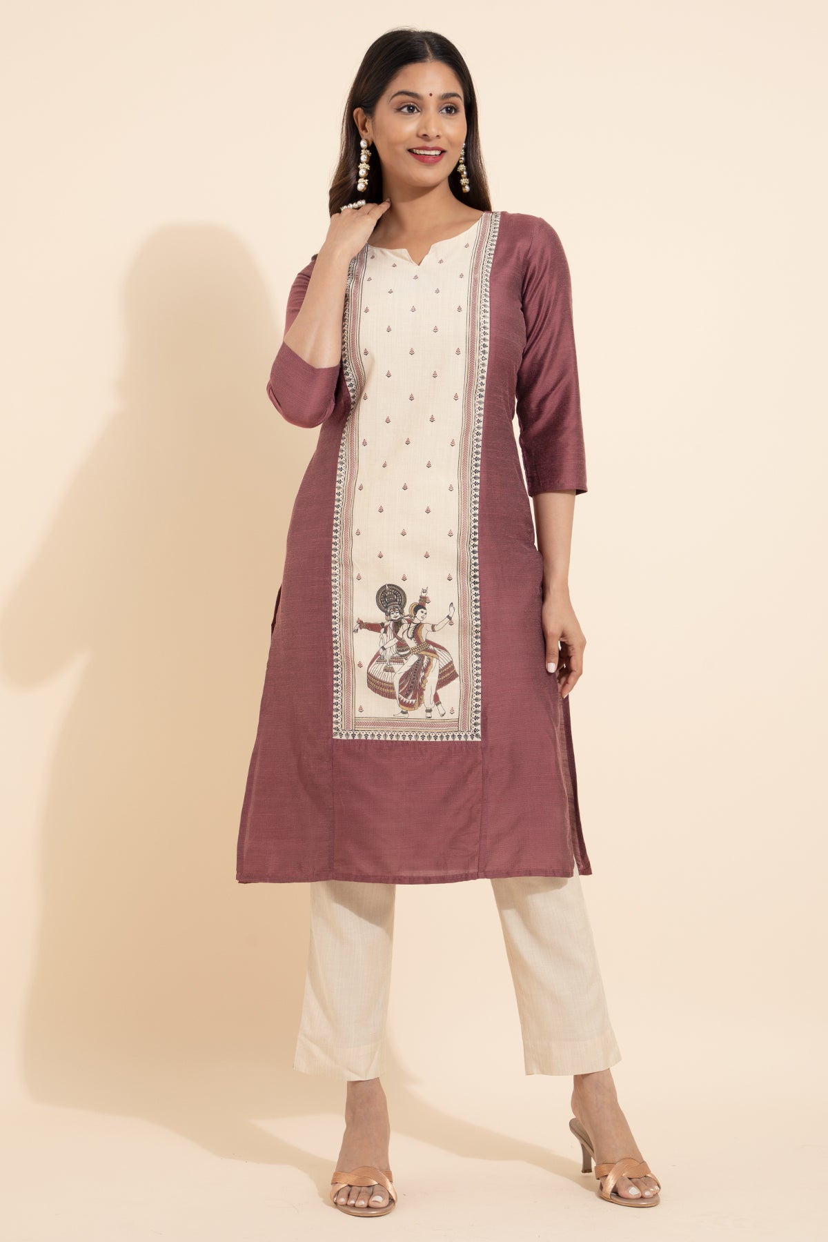 Onam Kurta for ladies